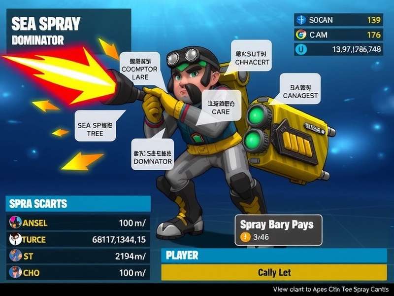 Sea Spray Dominator Character Showcase